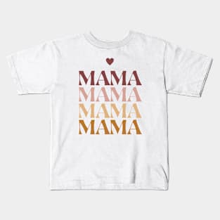 Mama Mother's Day Retro Kids T-Shirt